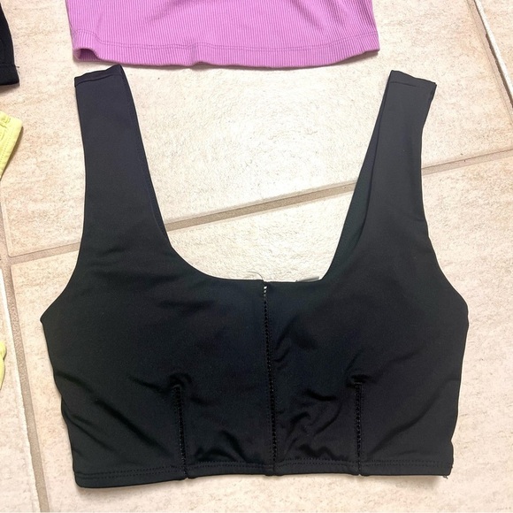 AERIE - BUNDLE 4 - cropped baby tank trendy cute tops women size XS - Picture 5 of 13